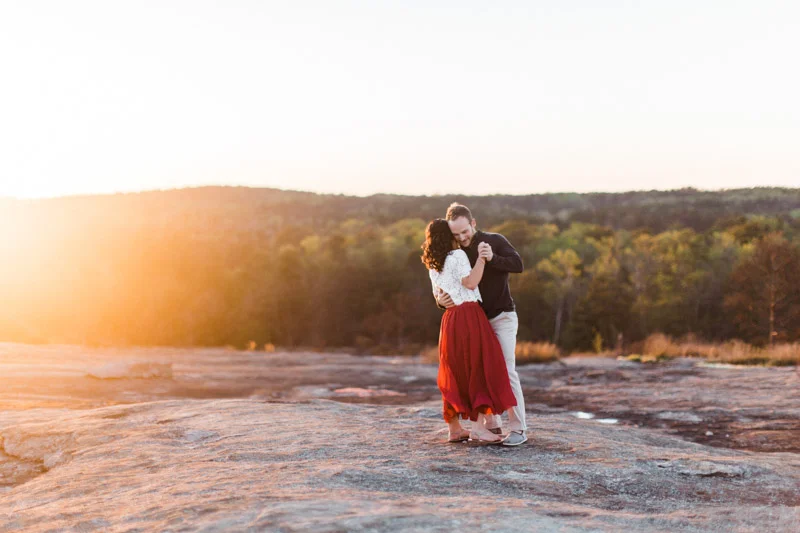 Four Corners Photography Arabia Mountain Engagement Session Kyle and Luke Engagement Session Spring 2017-6.jpg
