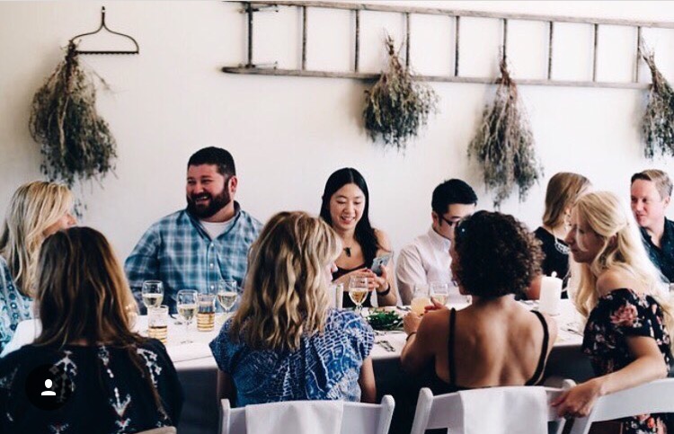  Farm to Table Dinner at  F.A.R.M. &nbsp;w/chef Misti Norris  event:&nbsp; There Twelve South   photo:&nbsp; Beckley &amp; Co   design: Tiana Mae Designs 