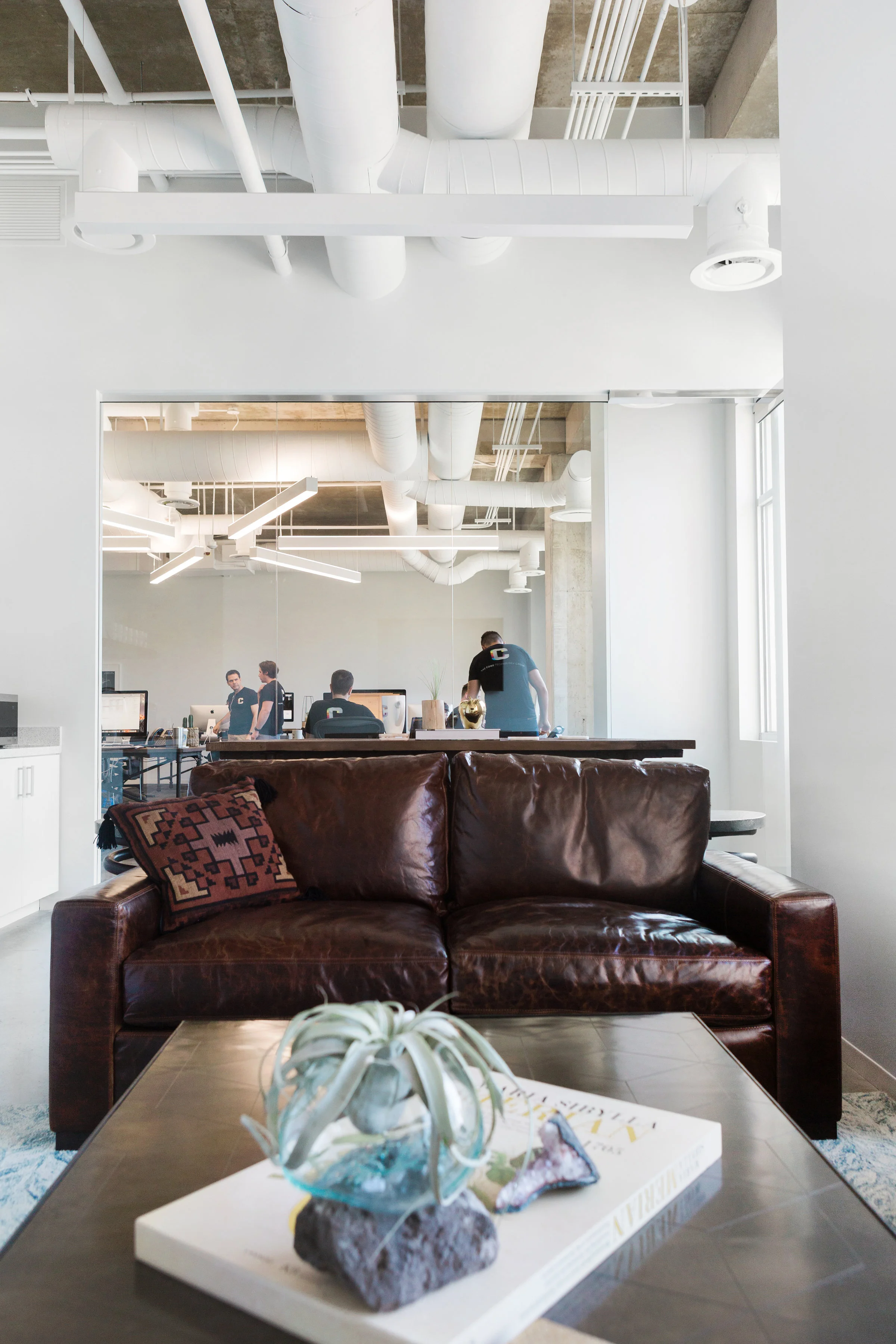 the core technology group office design photo: heather hawkins photography