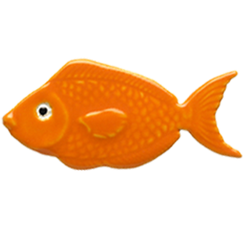 4" Orange Fish