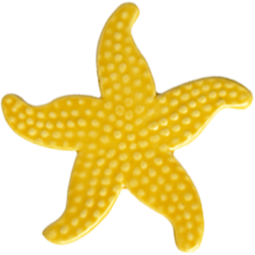 5" Yellow Starfish