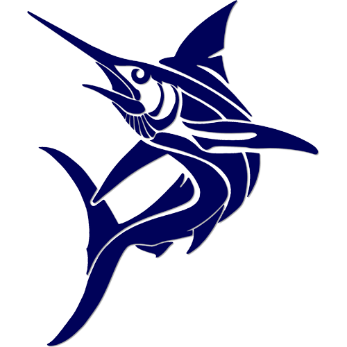 Tribal Marlin (Blue)