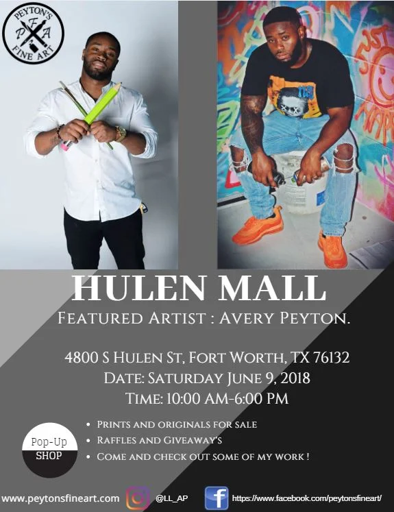 Pop Up Shop @ Hulen Mall 