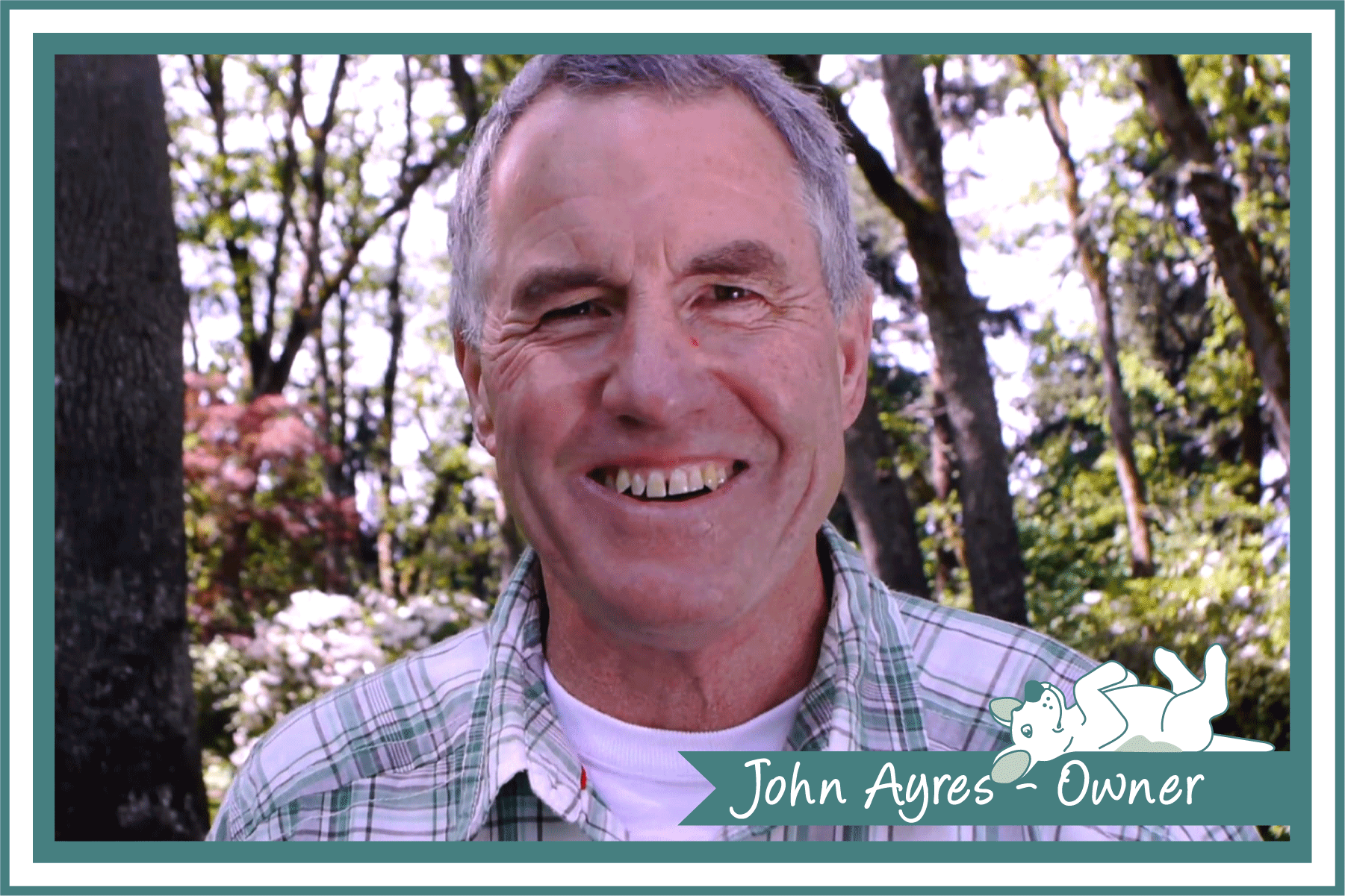 John Ayres, Owner/Operator of Dog Gone Clean.