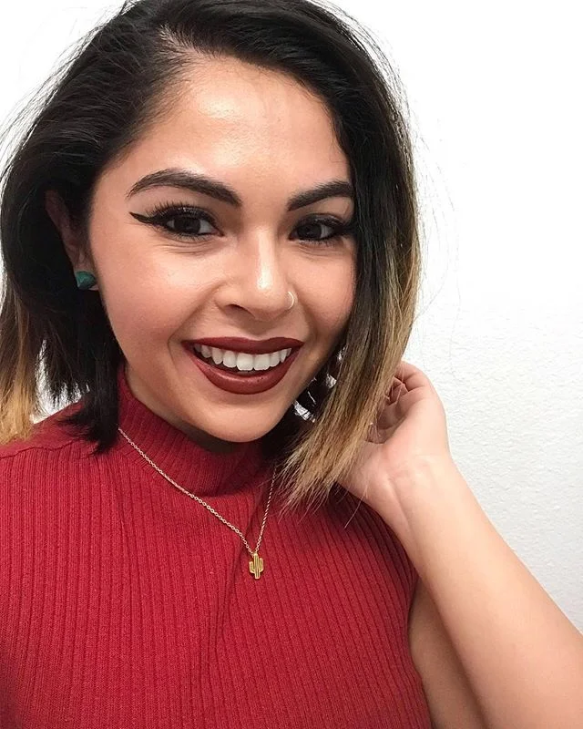I&rsquo;m absolutely OBSESSED with these raw Chrysocolla chunk earrings and my tiny gold cactus necklace 😍🌵💙 They&rsquo;re from my all time favorite Etsy shop @adamrabbit. The shop is local and run by a boss with great style. Check it out if you&r