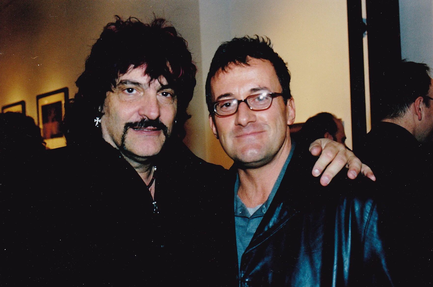 David with legendary Vanilla Fudge drummer Carmine Appice