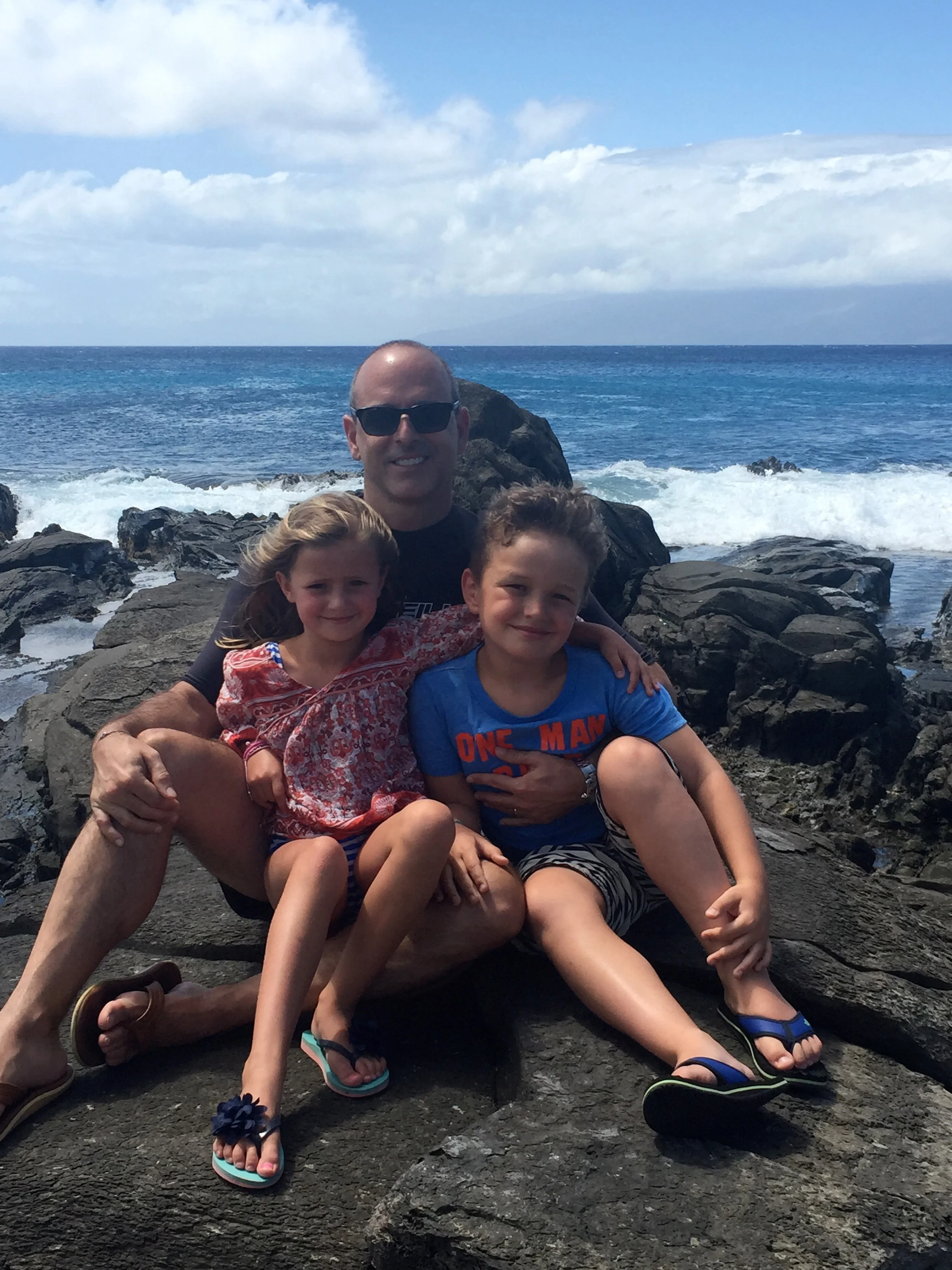 Peter and family on Long Island