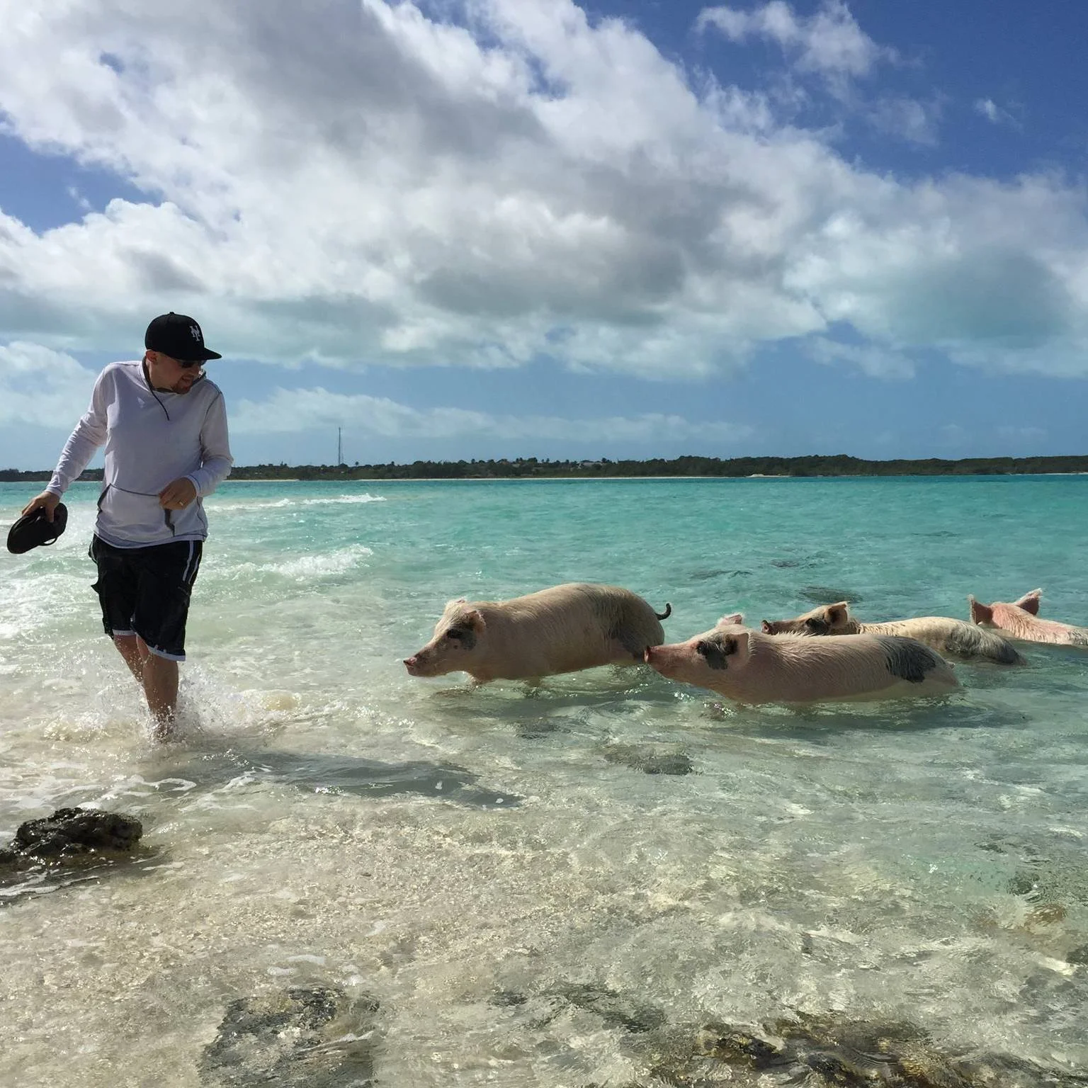 Adam Weiser on a rare vacation