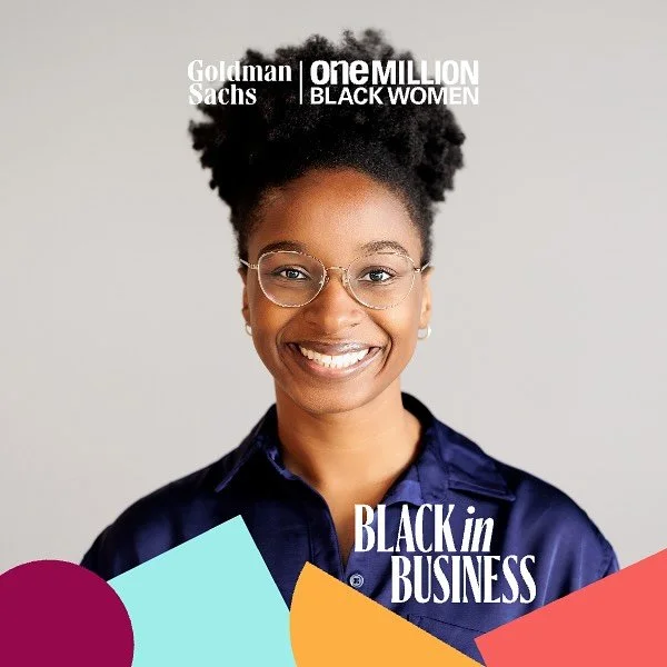 I&rsquo;m so excited to be apart of cohort 7 of the Goldman Sachs One Million Black Women: Black in Business program!!

I can&rsquo;t wait to see how my business grows throughout the program and afterwards! 🤩

#ombwblackinbiz