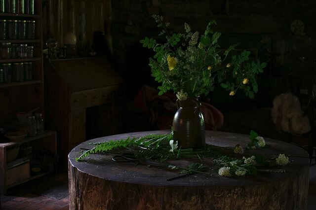 Roses, ferns and grasses.
#bouqet #cabinporn #cabin #flowers #spring #roses