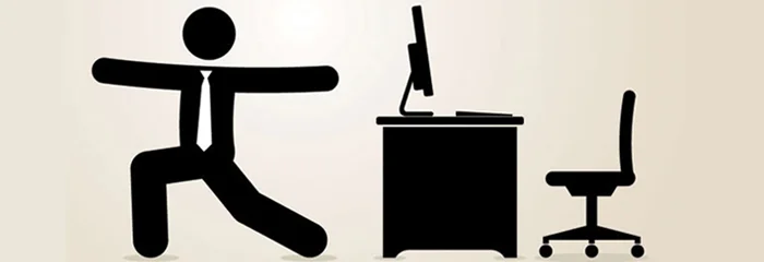 At work? Sore neck/back? Here's some Deskercise for you.