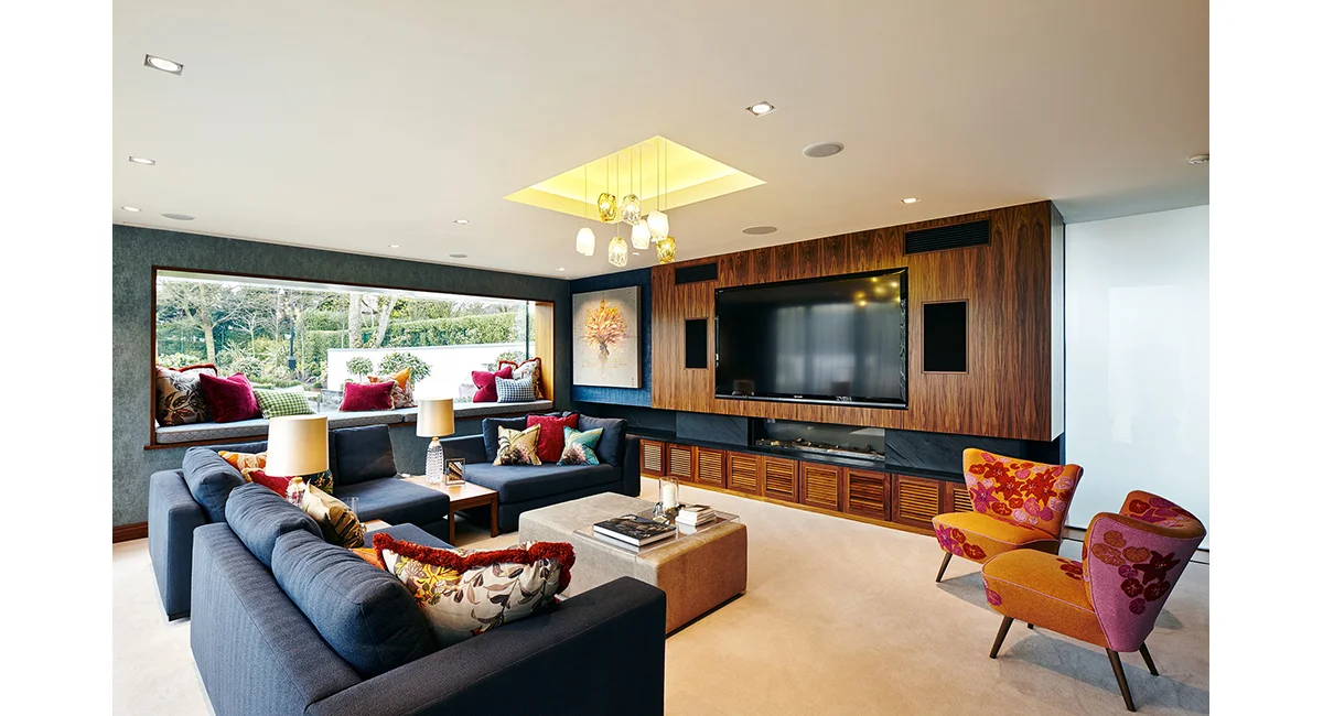 Accent chairs created for Horton & Co for a private residence.