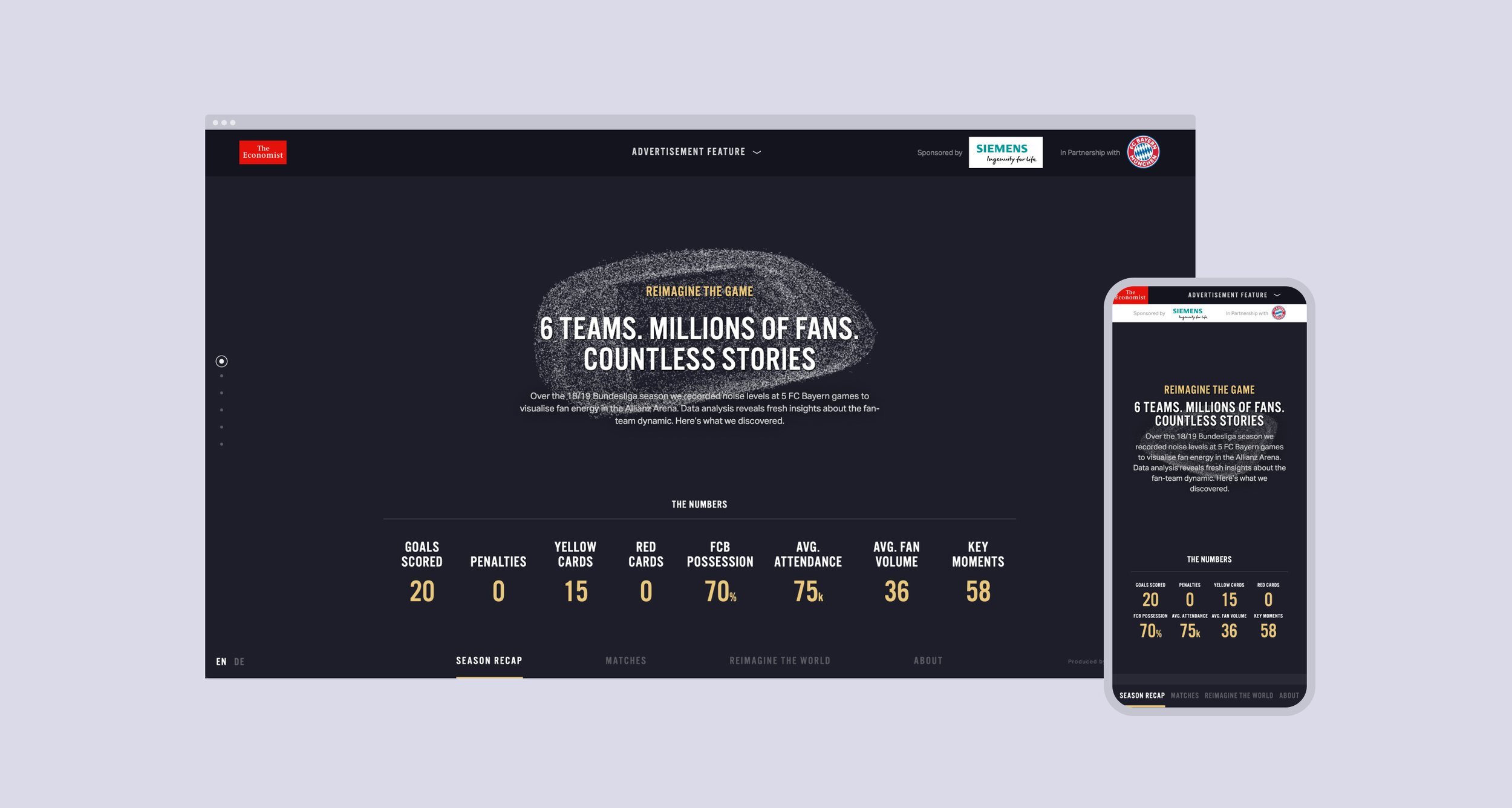 Reimagine the game website