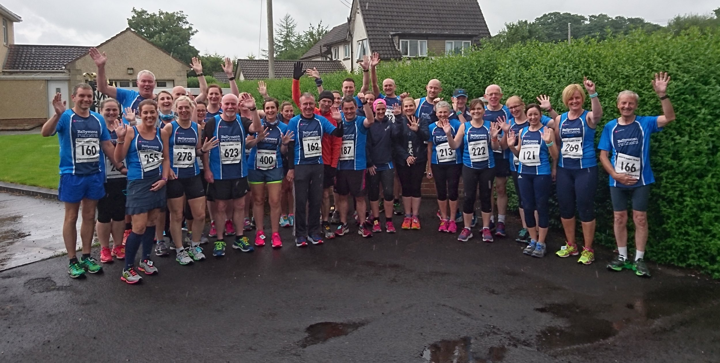 A large turnout at the Jude Gallagher Memorial Round The Bridges 10-miler in Limavady