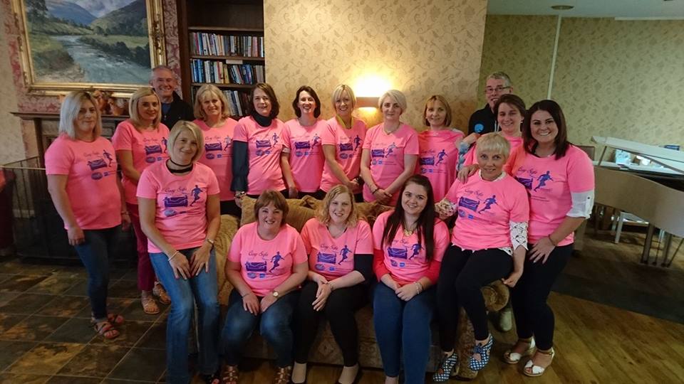 St. Brigid's PS/Northern Health Trust Cosy Sofa graduates