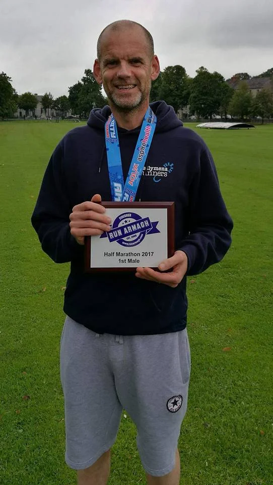 John Robinson - Armagh Half Marathon winner