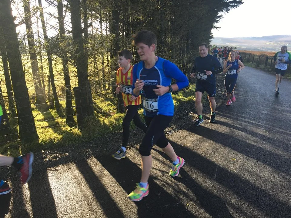 Linda Petticrew in action on Boxing Day