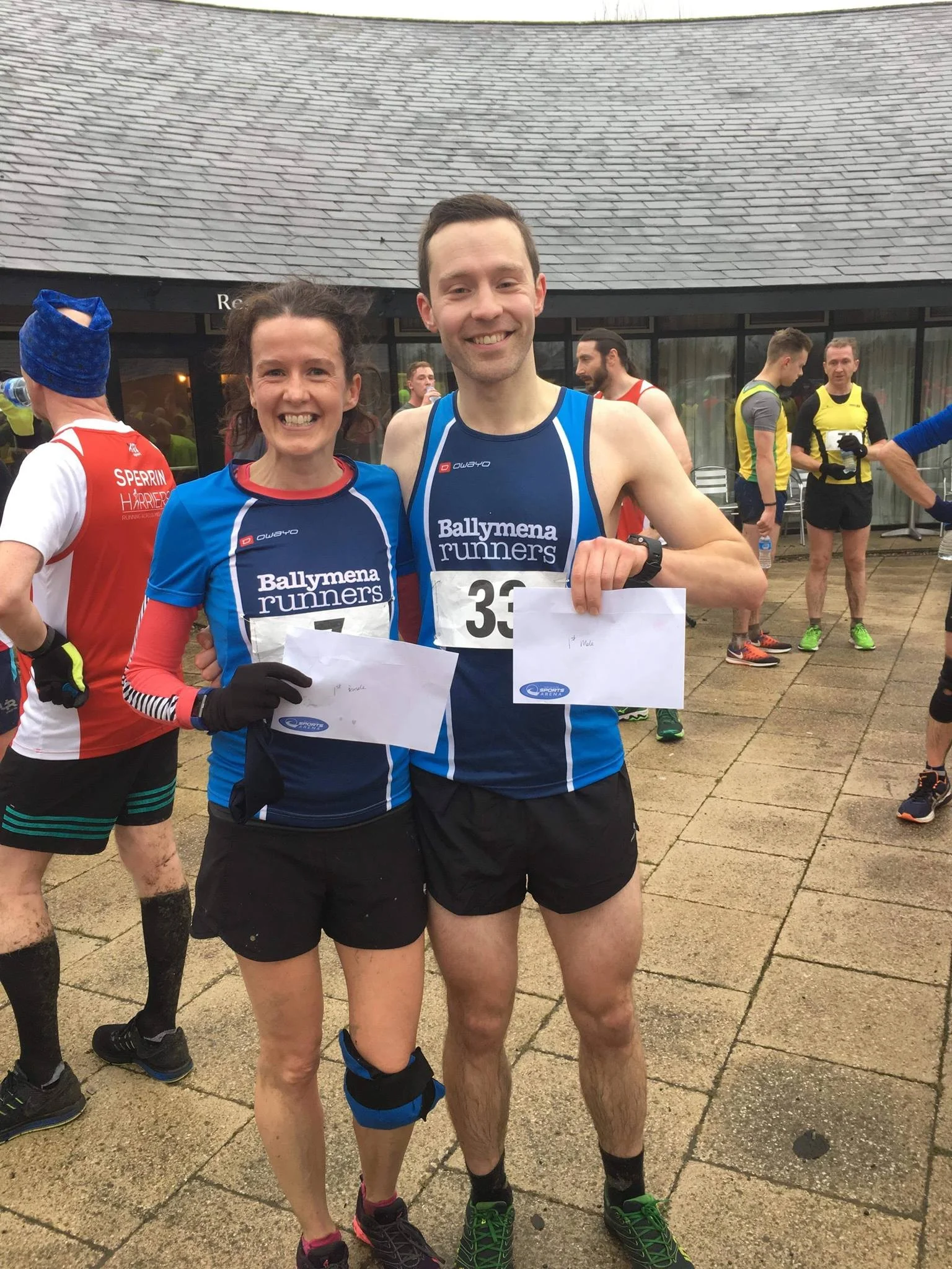 Gillian Wasson and Jason Wilson, An Creagan winners