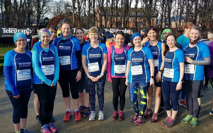 Lining up before the Born2Run event in Antrim Castle Gardens