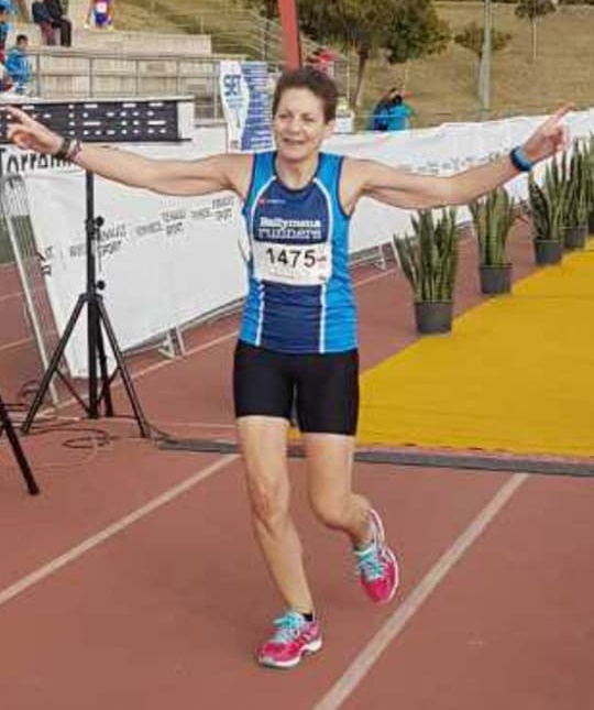 Amanda Strange completes the Torremolinos Half Marathon