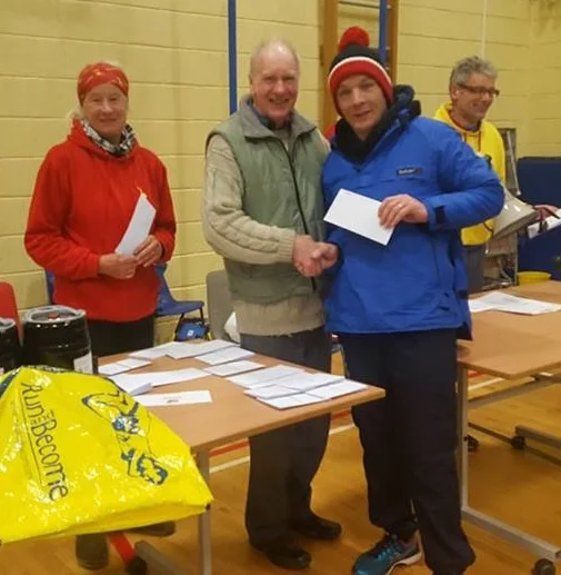 Mark Alexander, first Overseas Runner at the Carnethy 5 Hill Race