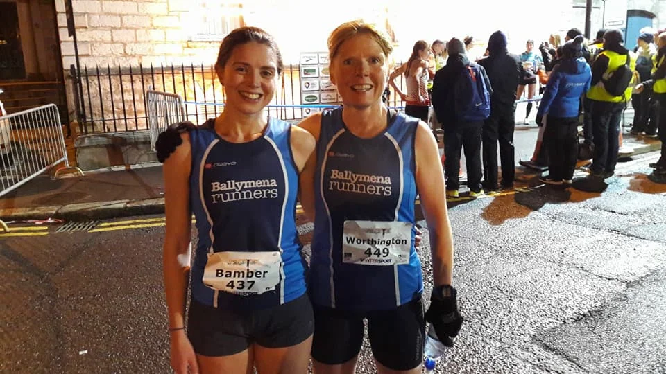 Kerry Bamber and Geraldine Quigley in Armagh