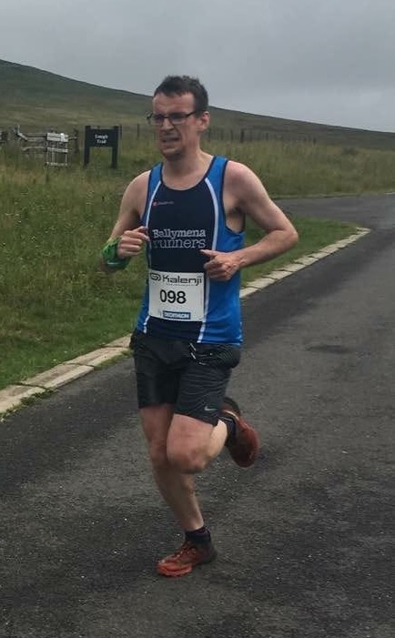 Connor Reid powers his way to second place in the Divis 10k