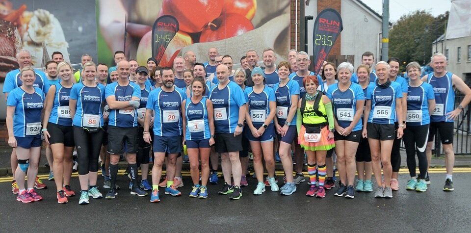 Ballymena Runners turned out enmasse in Kells on Saturday morning.jpg