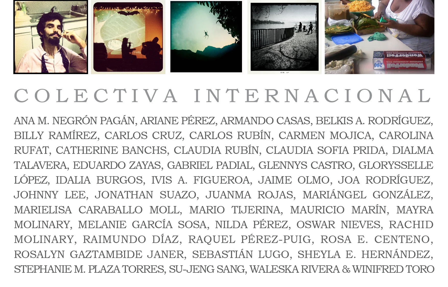 Expo colectiva de fotografía "Celular II" / Group photo show "Celular II"
