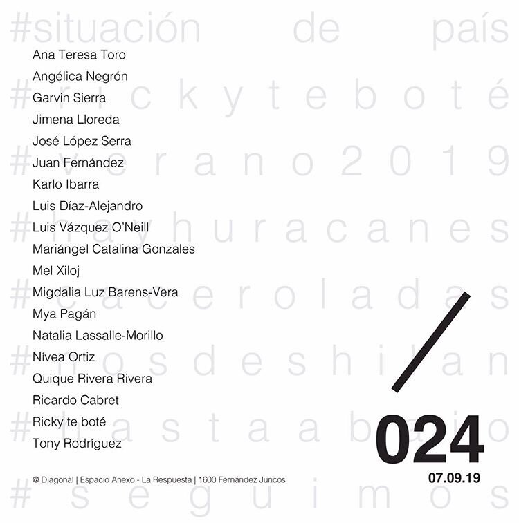 Group show "024" at Diagonal