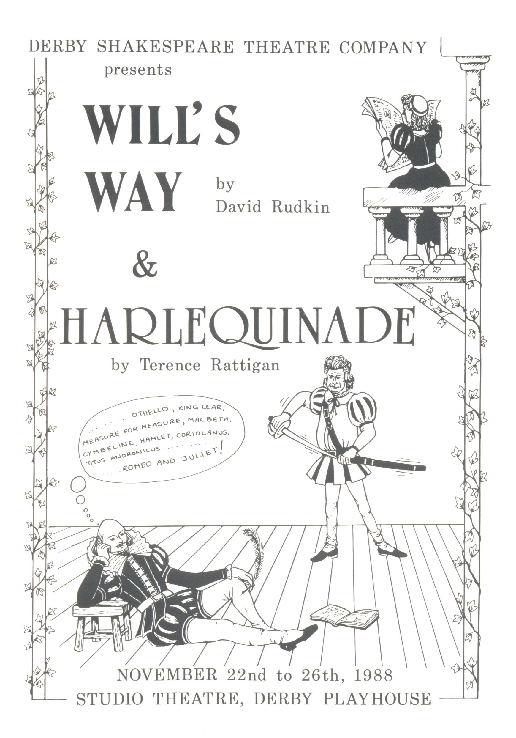'Will's Way' &amp; 'Harlequinade' 1988