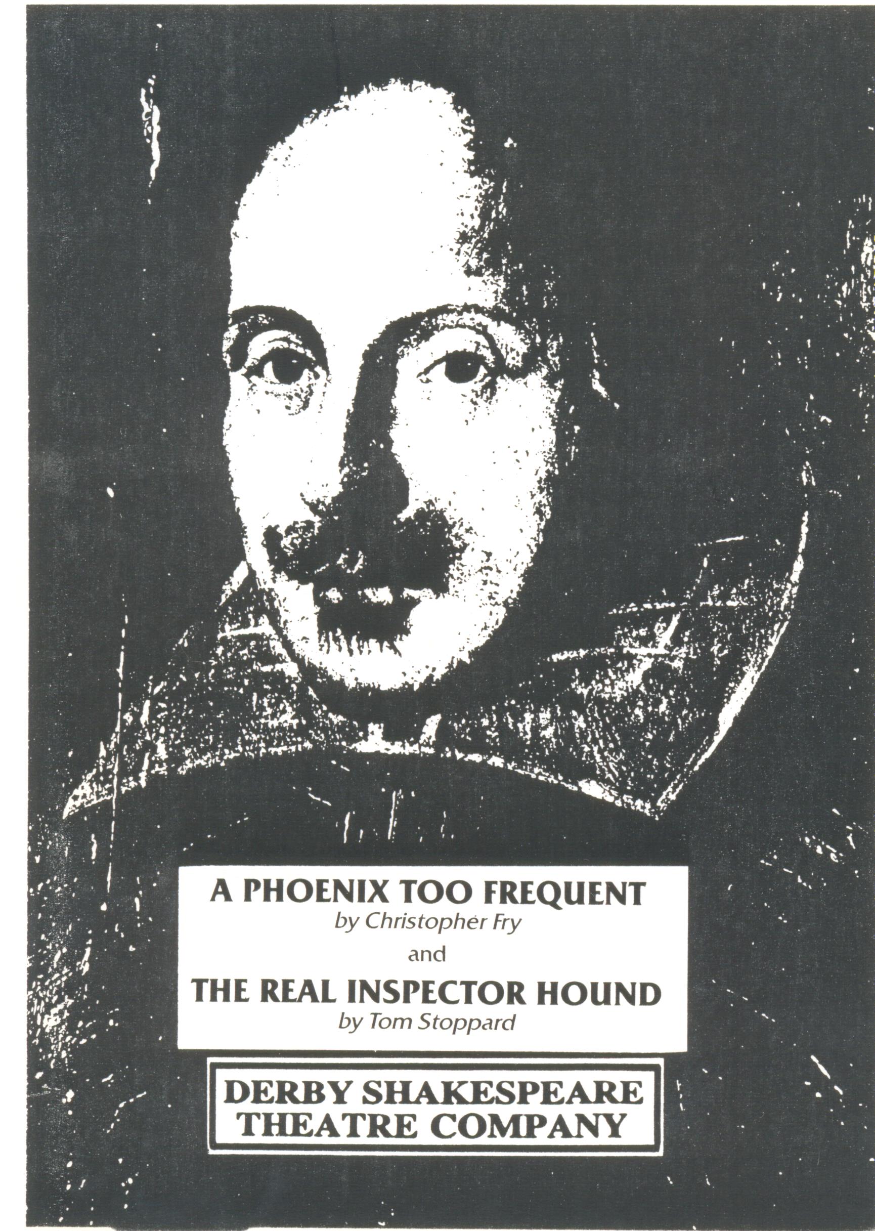 'A Phoenix Too Frequent' & 'The Real Inspector Hound' 1987