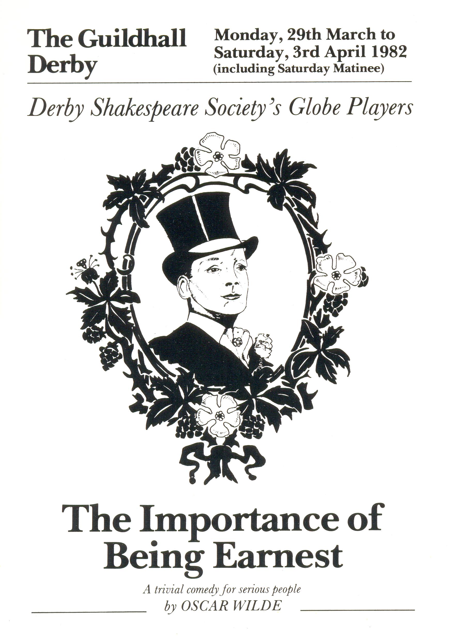 'The Importance Of Being Earnest' 1982