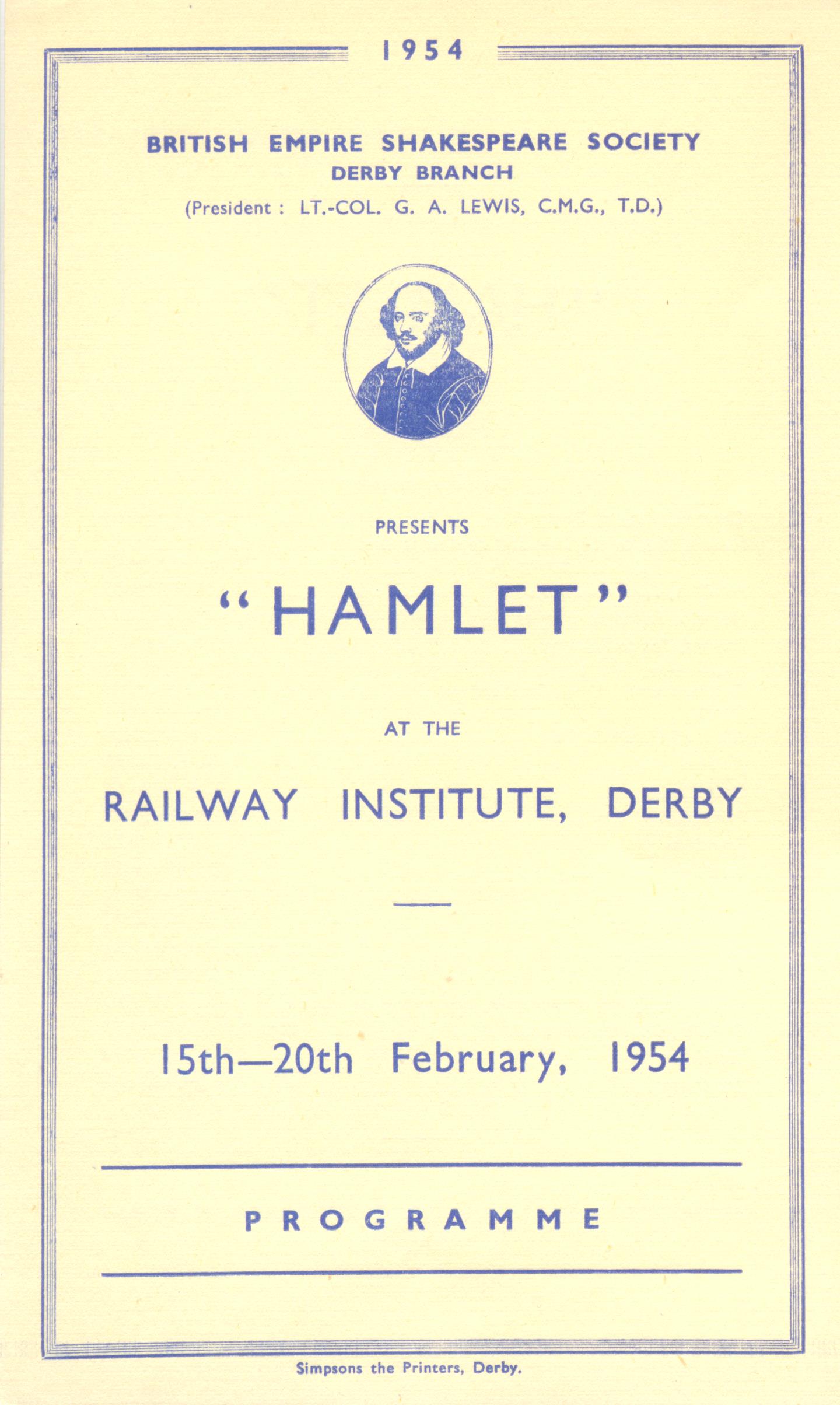 'Hamlet' 1954