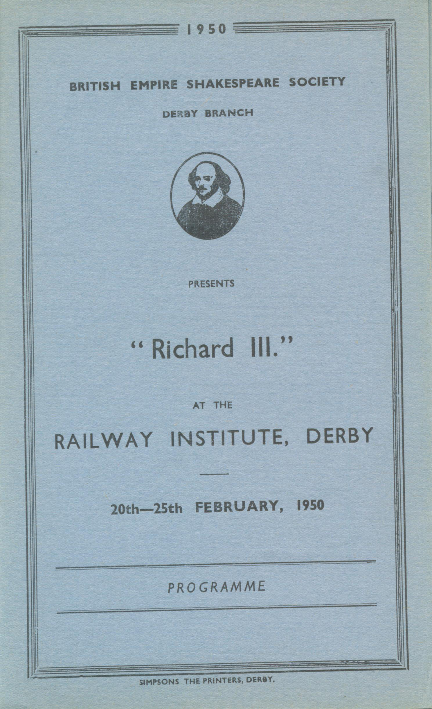 'Richard III' 1950