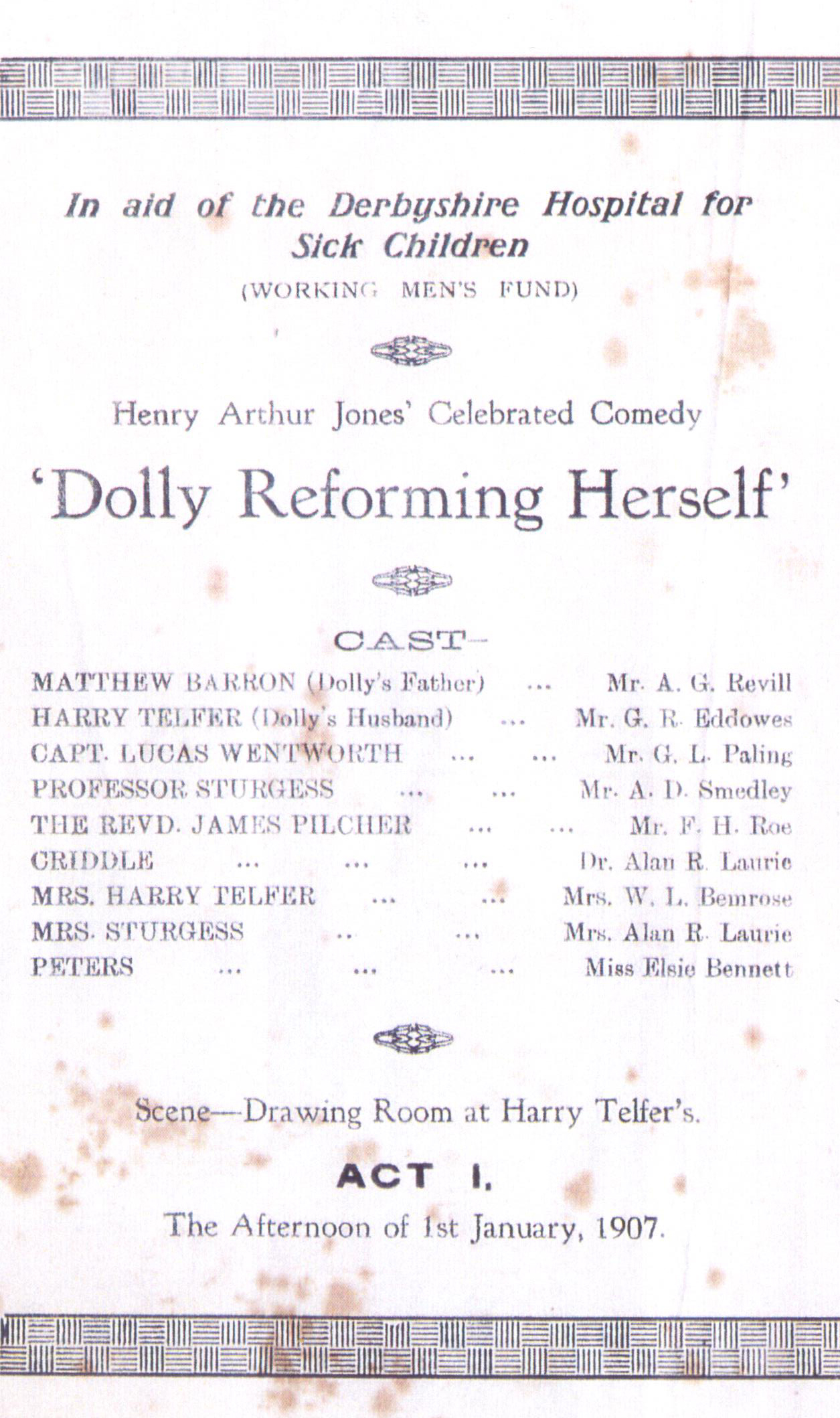 'Dolly Reforming Herself' 1924