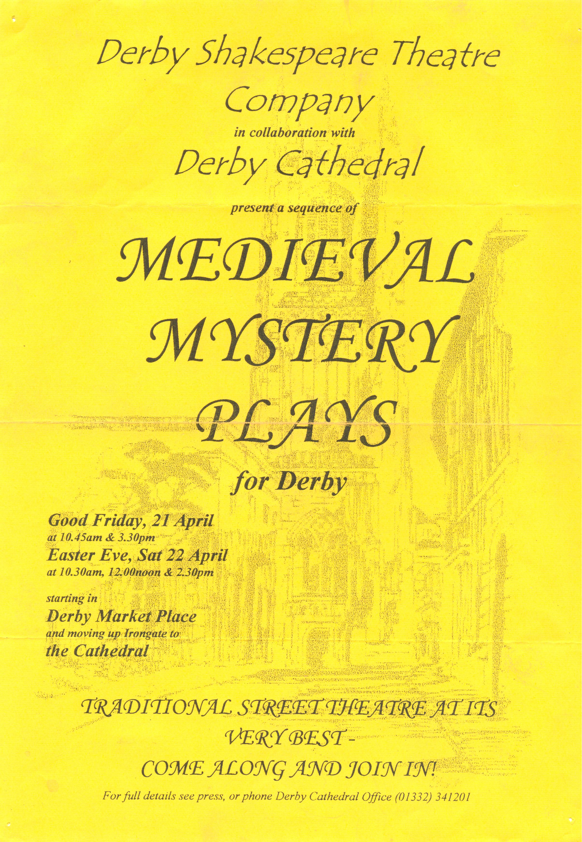 ;Medieval Mystery Plays' 2000