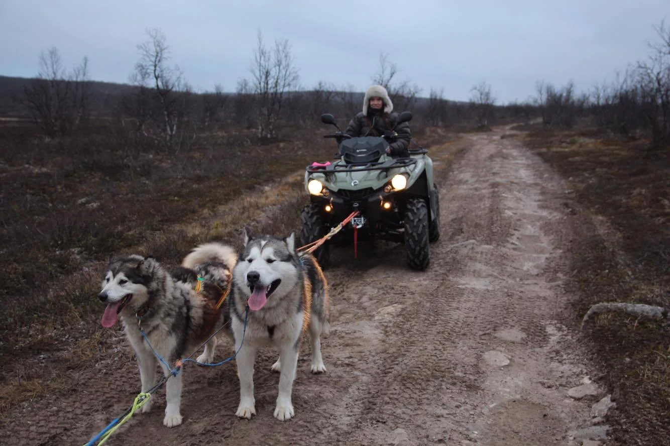 ATV er god trening høsttider for å forberede sledesesongen.
