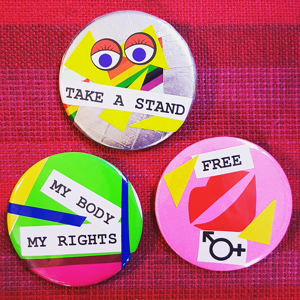 Feminist badges