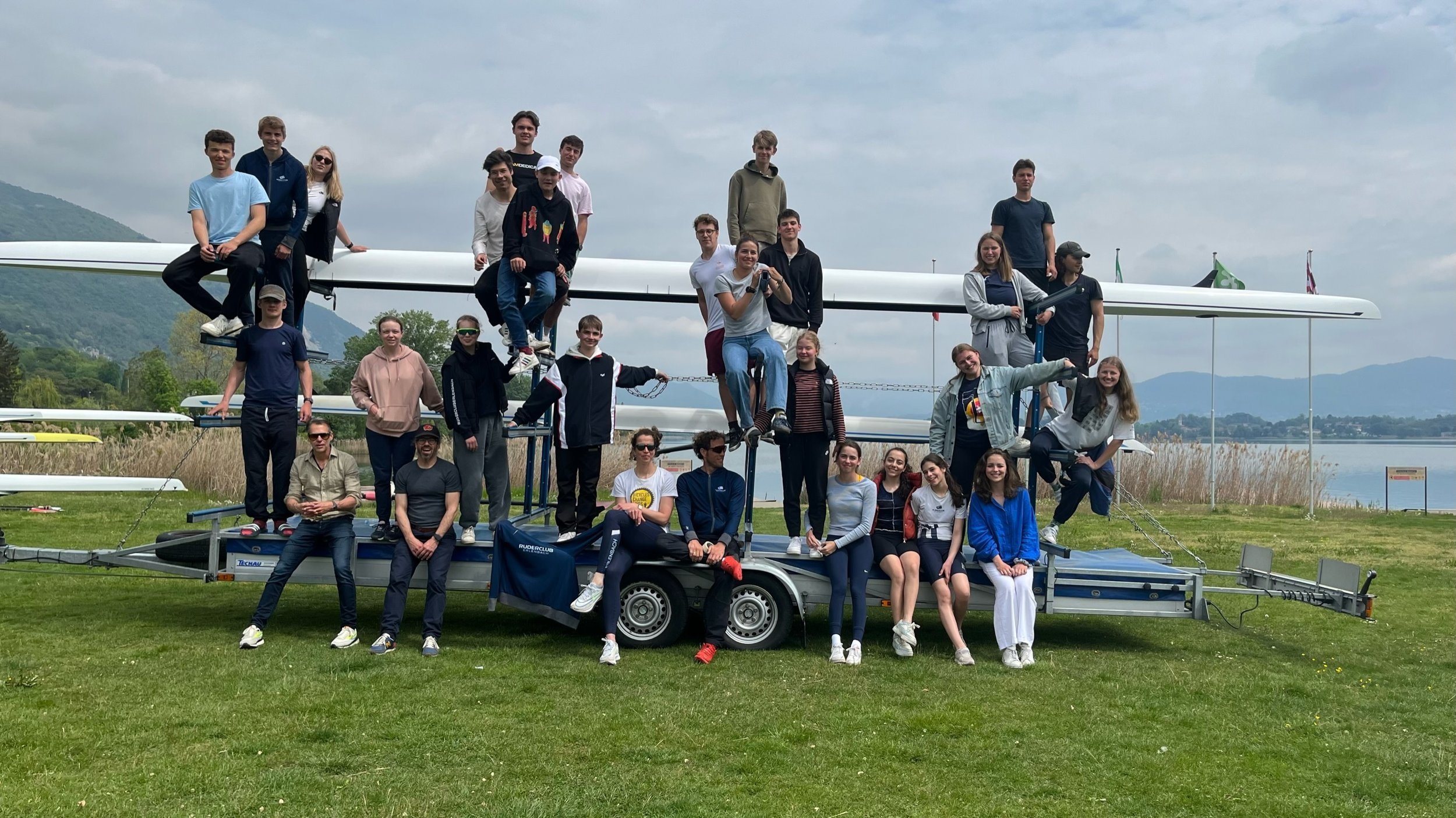 Frühlingsruderlager 2023 in Pusiano