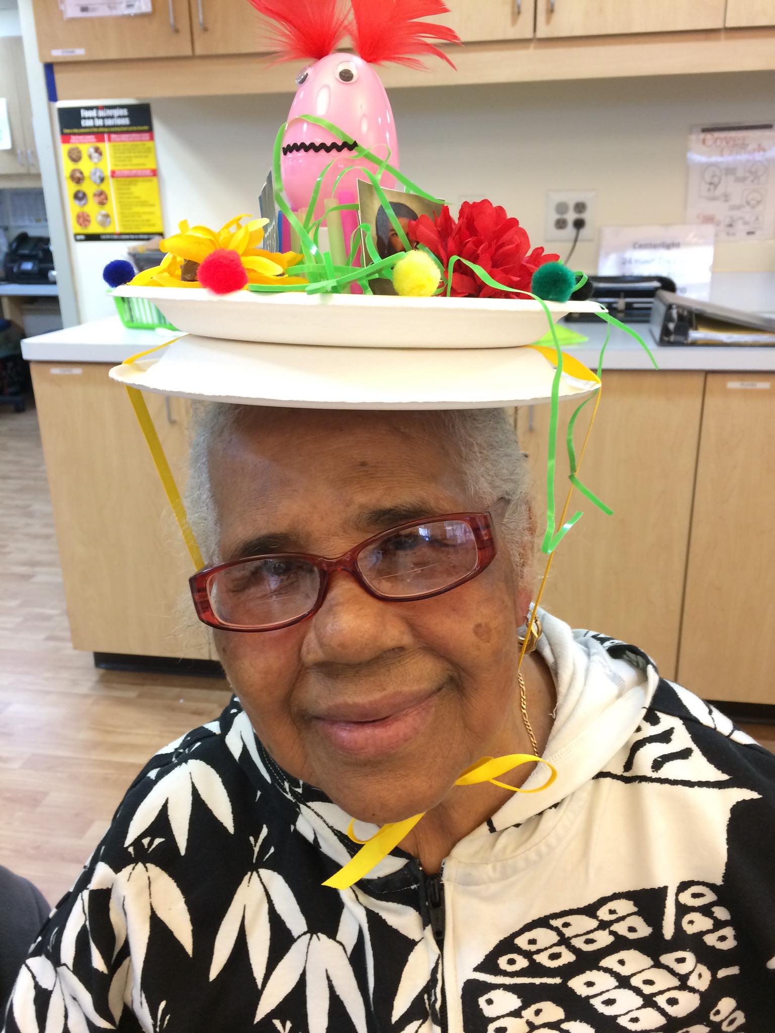 Lady with Easter hat