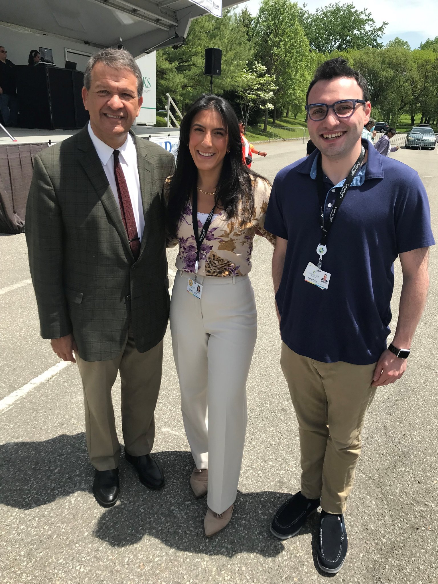  At Salute to Seniors in Westchester County, we had the opportunity to connect with Westchester County Executive George Latimer, Westchester County Legislator Collin Smith, and several other local officials.  