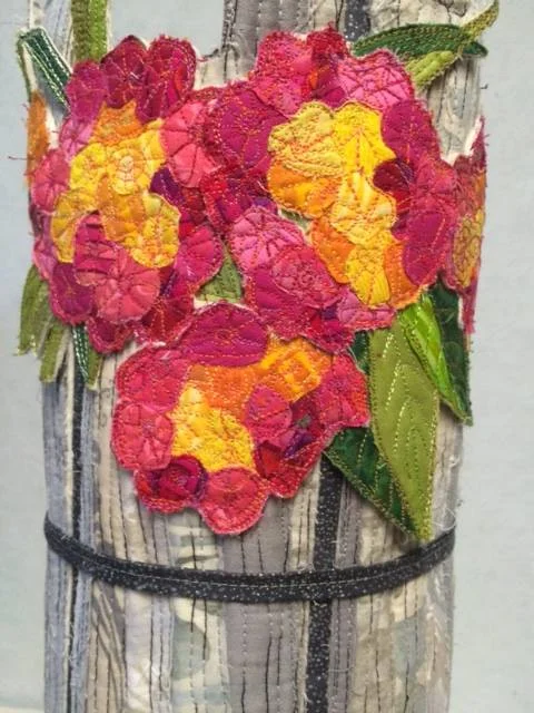 Flowers on the Deck 18” X 24” (circum)