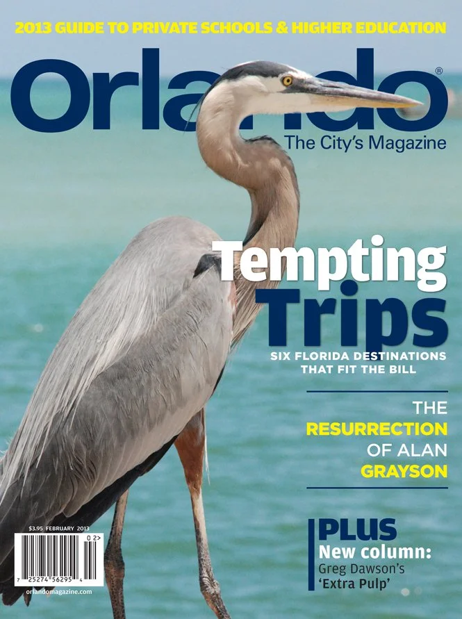 Orlando Magazine Cover Photo February 2013