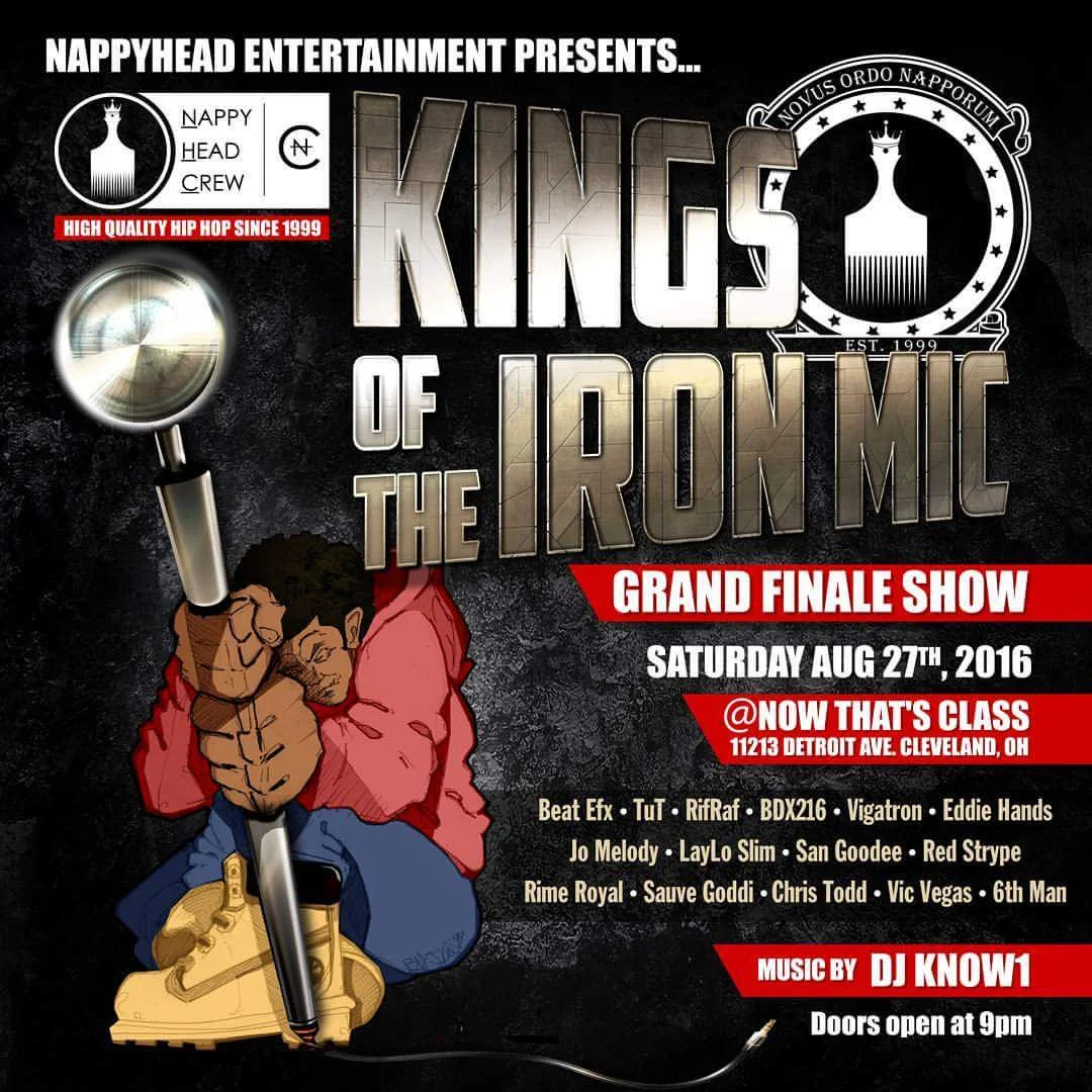 [Cleveland, OH] Nappyhead Entertainment presents.. Kings of the Iron Mic