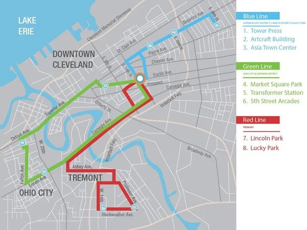 Trolley Map