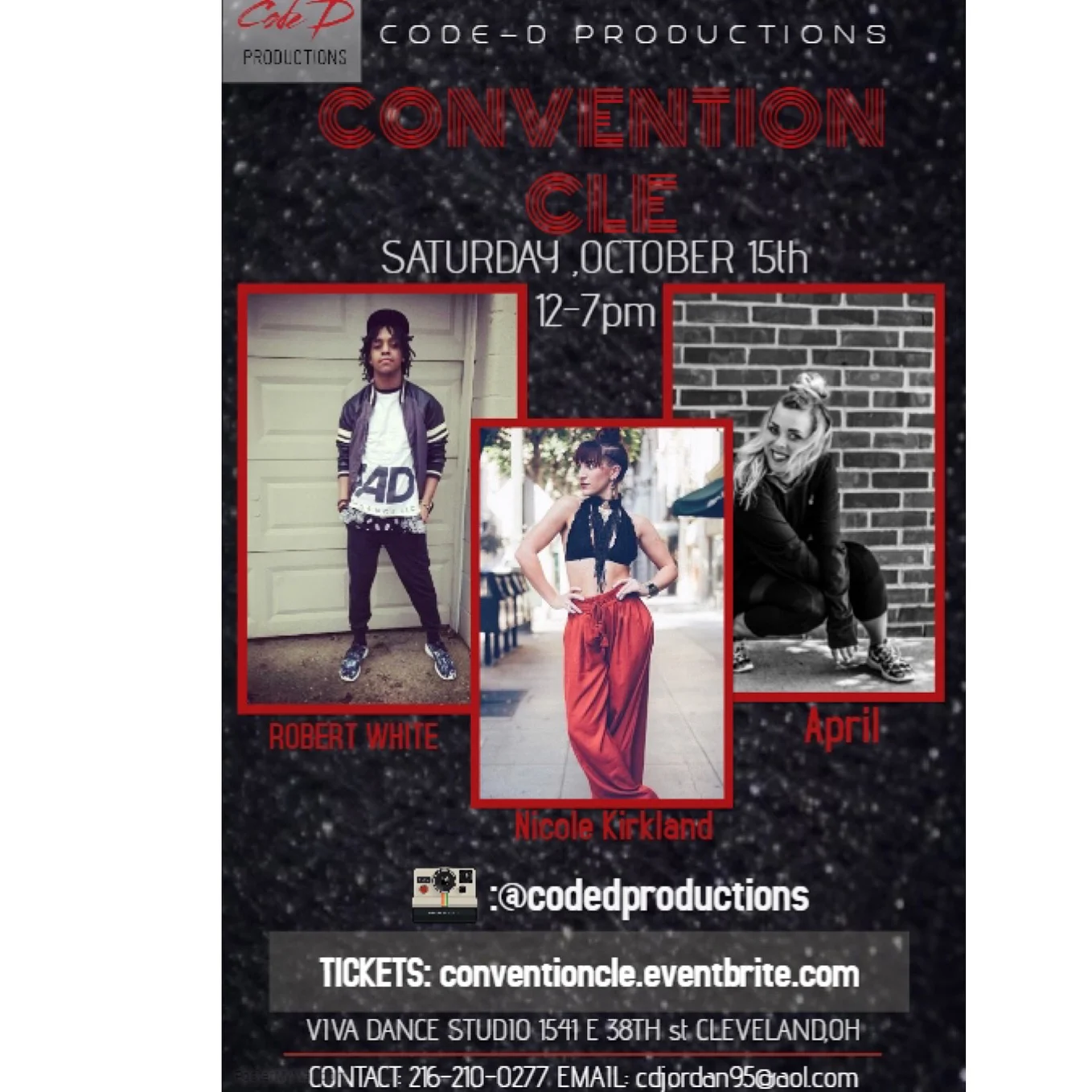 [Cleveland, OH] ConventionCLE [Cleveland's first dance convention] | Oct. 15