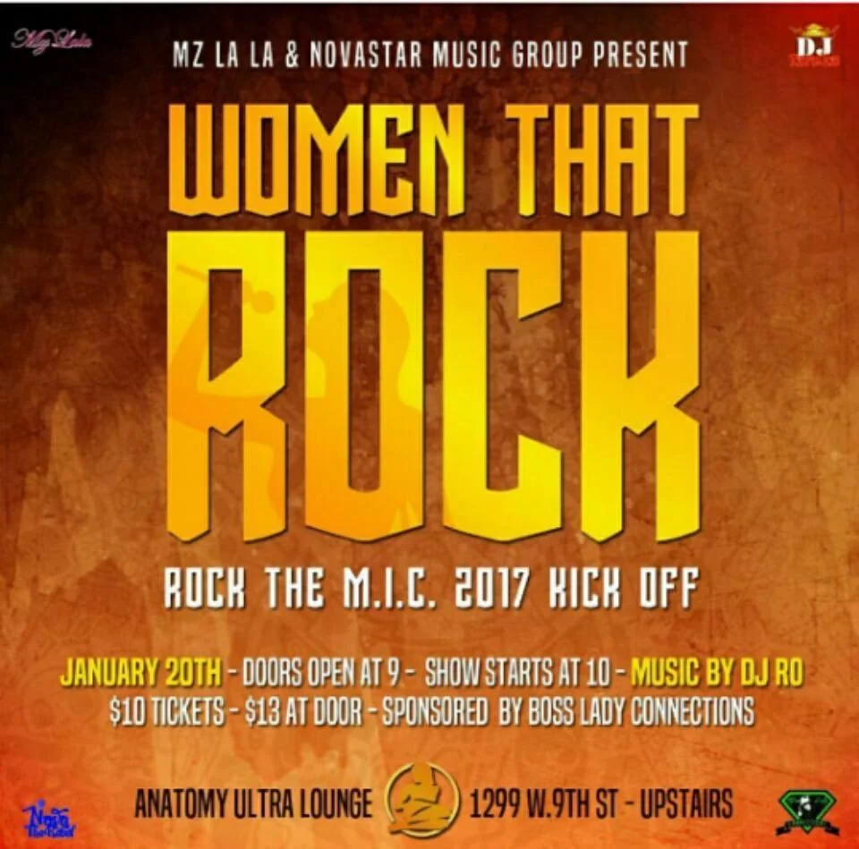 [Cleveland, OH] Women That Rock Showcase - Rock the M.I.C. 2017 Kickoff