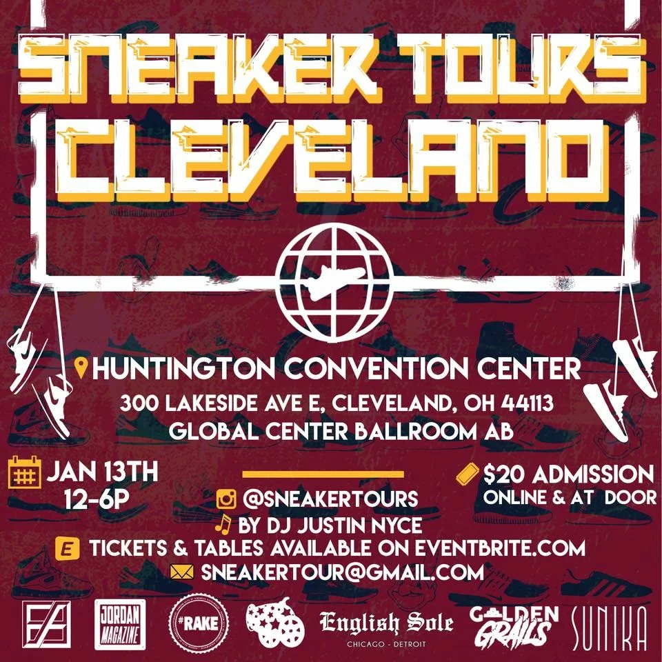 [Cleveland, OH] Sneaker Tour is coming to Cleveland 
