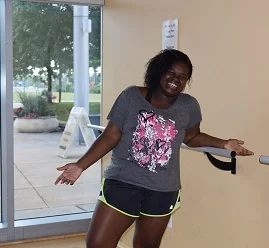  Teen Open Studio student Diamond Davis